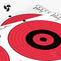 H5201R_3_VEKTR_6inch_bullseye_paper_shooting_target