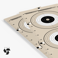 A1301S_2_VEKTR_4inch_bullseye_paper_shooting_target