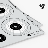 A5001G_5_VEKTR_11inch_bullseye_paper_shooting_target