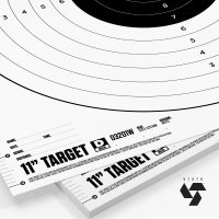 D3201W_4_VEKTR_11inch_bullseye_paper_shooting_target