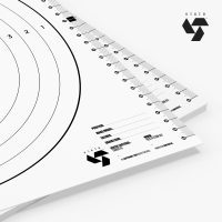 D3201W_5_VEKTR_11inch_bullseye_paper_shooting_target