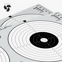 D5201G_3_VEKTR_6inch_bullseye_paper_shooting_target